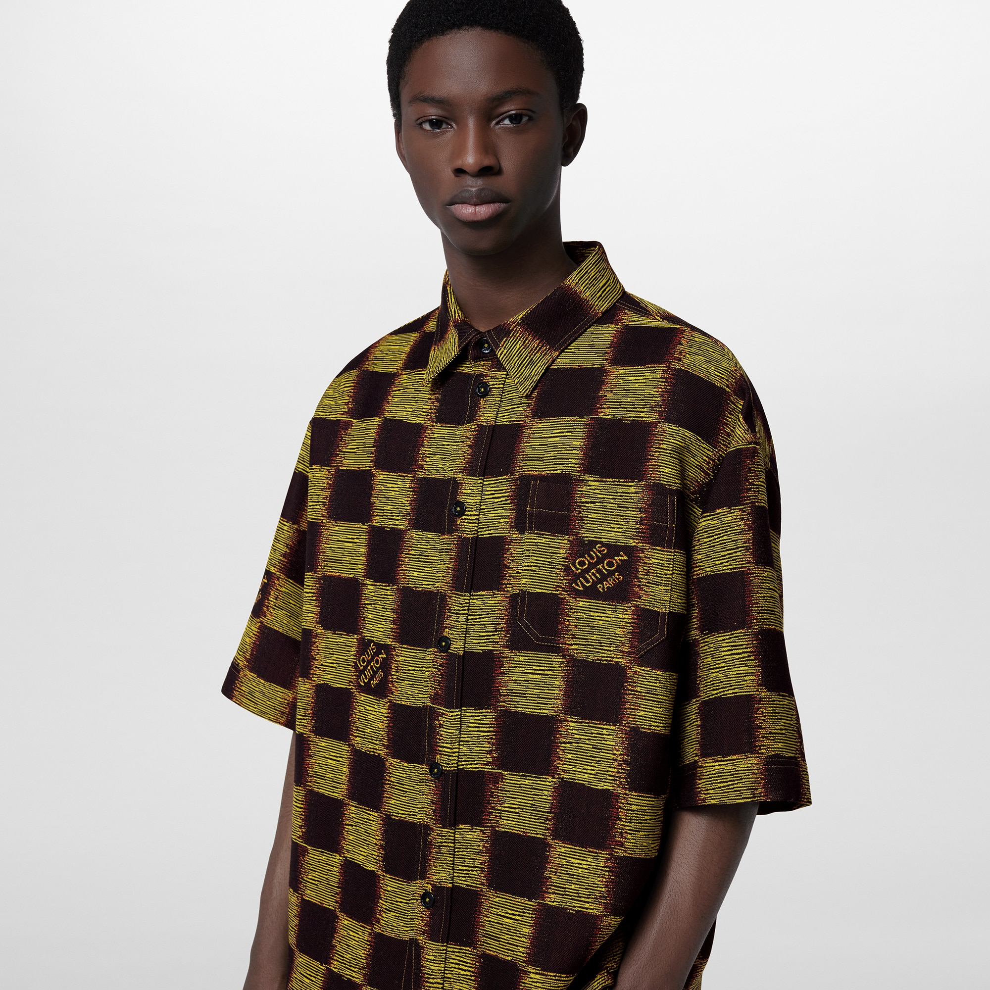 Louis vuitton short deals sleeve shirt